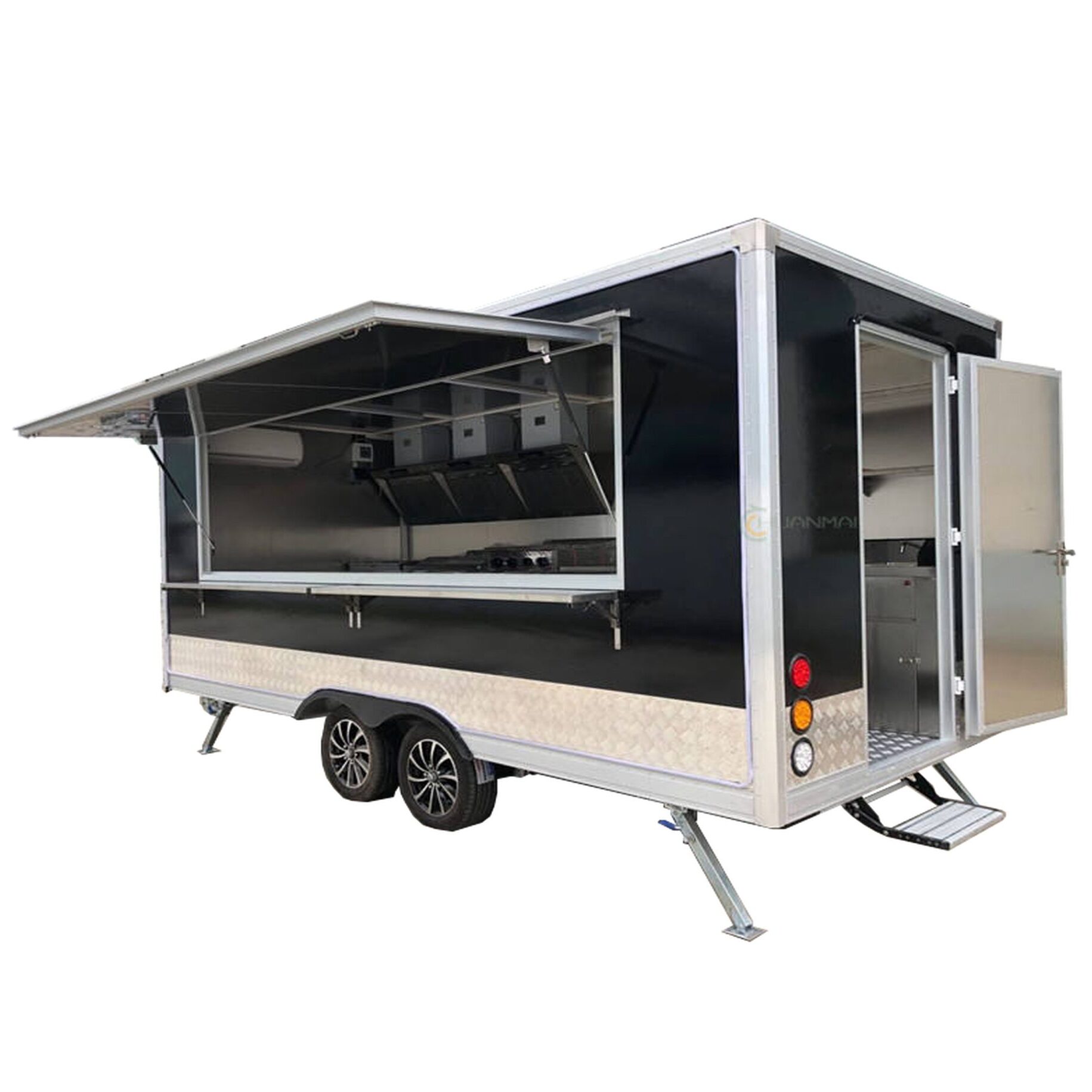Square Food Trailer Main Pic